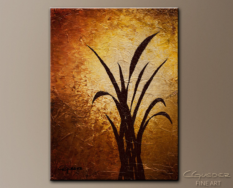 743x600 Small Vertical Abstract Art Painting Dawn - Vertical Canvas Painting