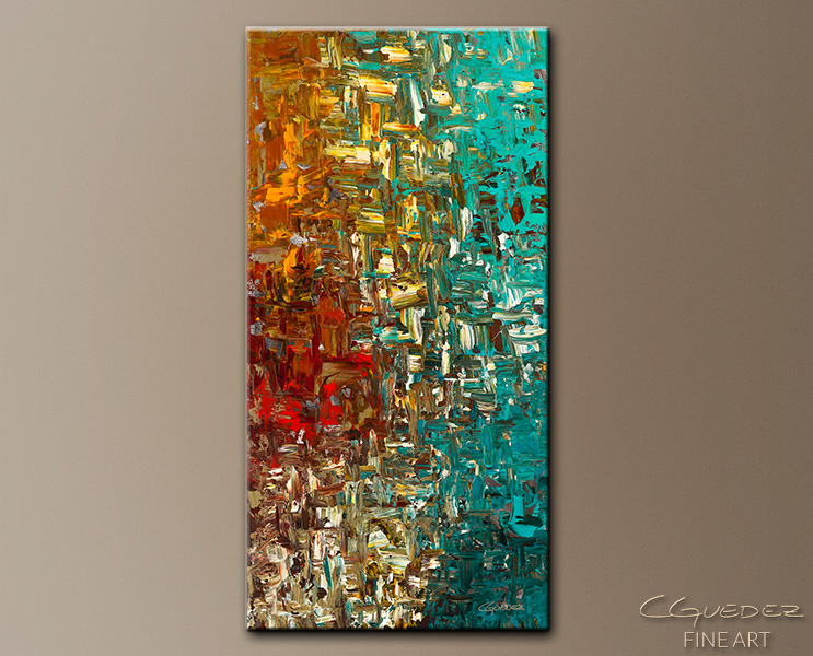 743x600 Vertical Large Abstract Painting For Sale A Moment In Time - Vertical Canvas Painting