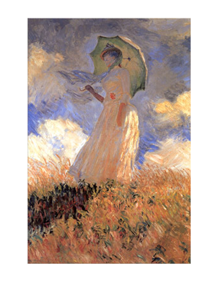 750x1000 Vertical Impressionism Painting Canvas Wall Art - Vertical Painting