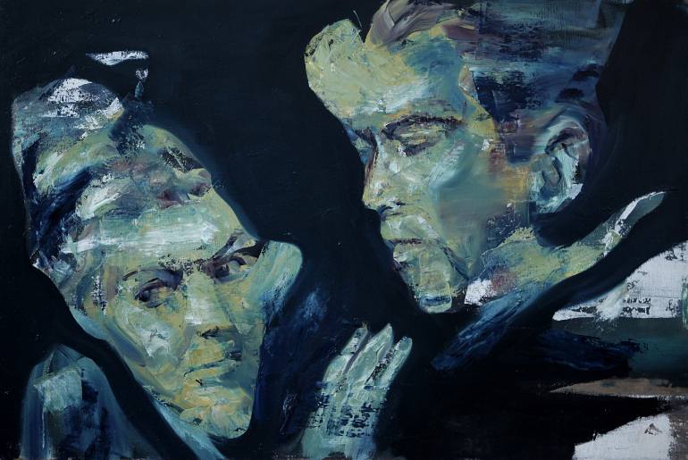 770x515 Saatchi Art Vertigo Painting By Christian Volckman - Vertigo Painting