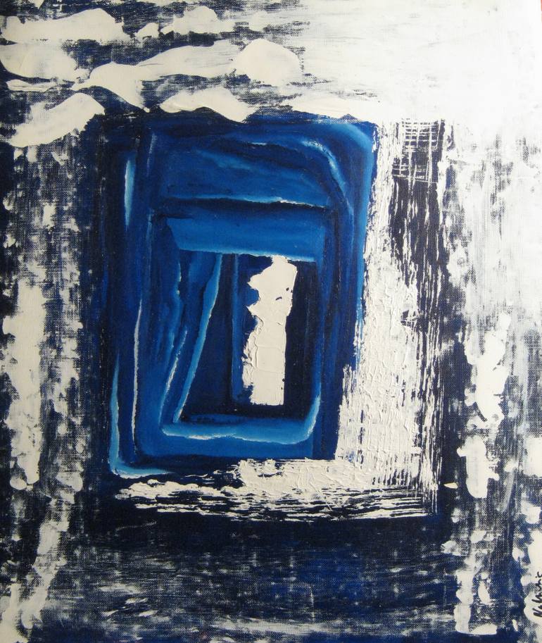 770x913 Saatchi Art Vertigo Painting By Nathalie Gribinski - Vertigo Painting