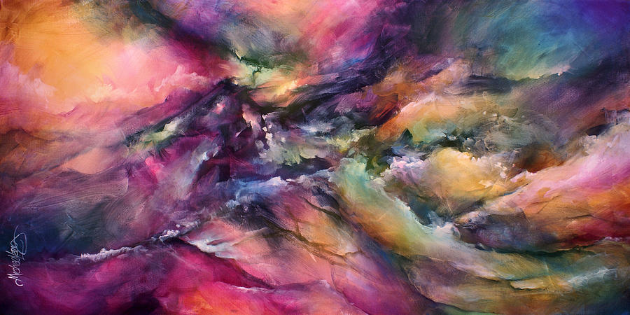 900x450 Vertigo' Painting By Michael Lang - Vertigo Painting