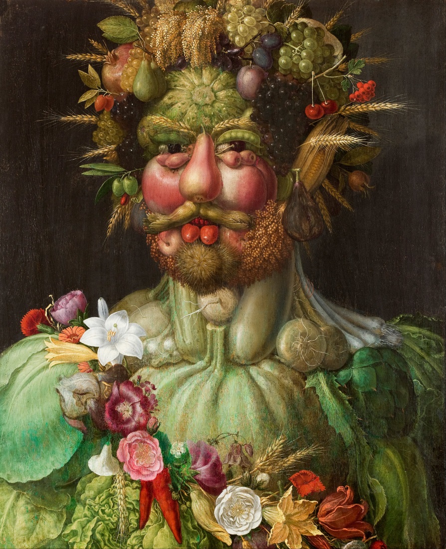 894x1101 Vertumnus, Giuseppe Arcimboldo Food On Canvas - Vertumnus Painting