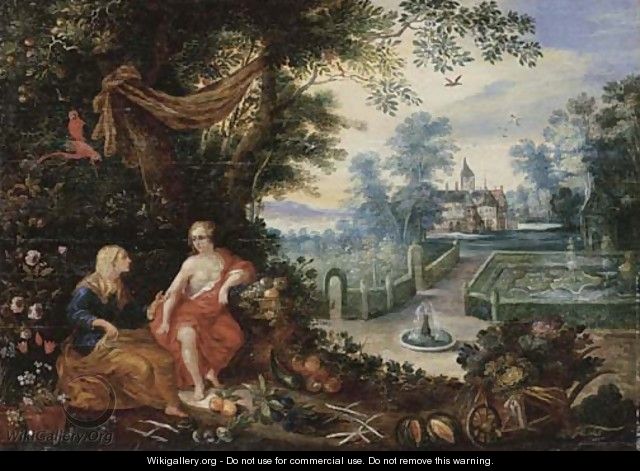 640x471 Vertumnus And Pomona - Vertumnus Painting