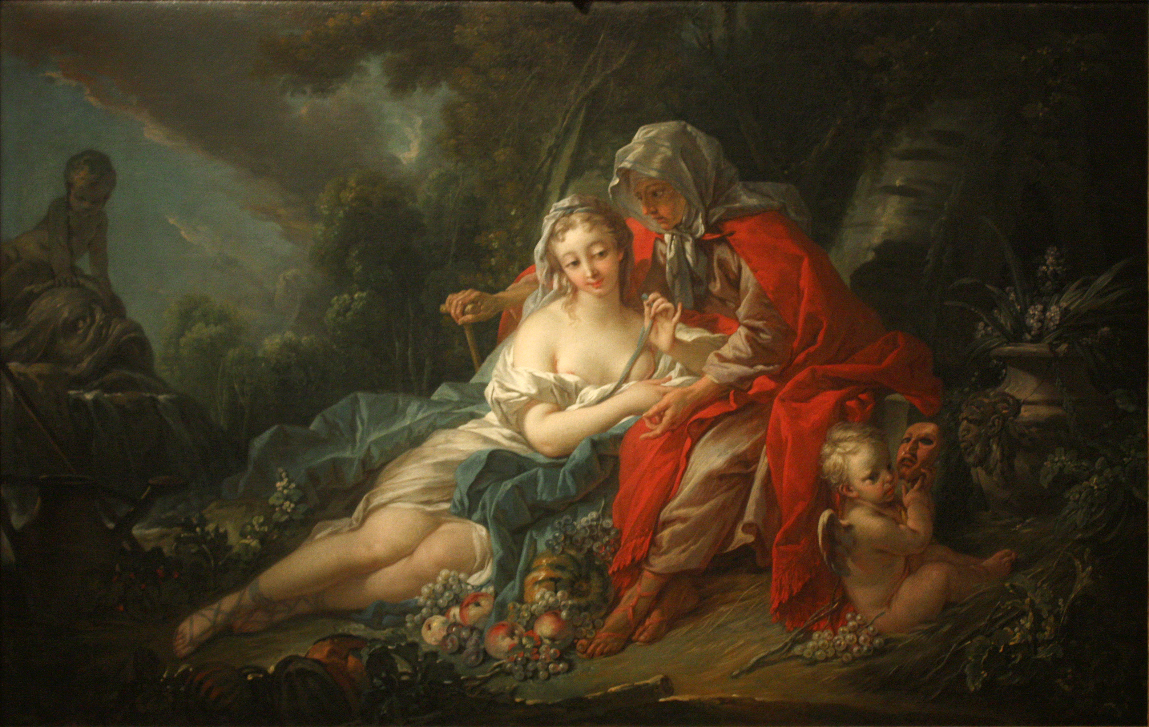3732x2362 Filefrancois Boucher - Vertumnus Painting