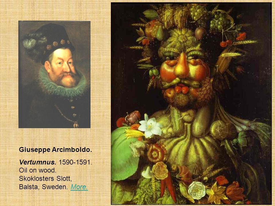 960x720 Giuseppe Arcimboldo ( ) - Vertumnus Painting