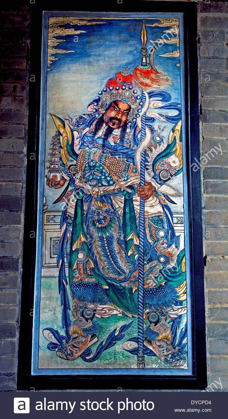 757x1390 Vibrant And Very Detailed Paintings Of Chinese Figures Decorate - Very Detailed Painting