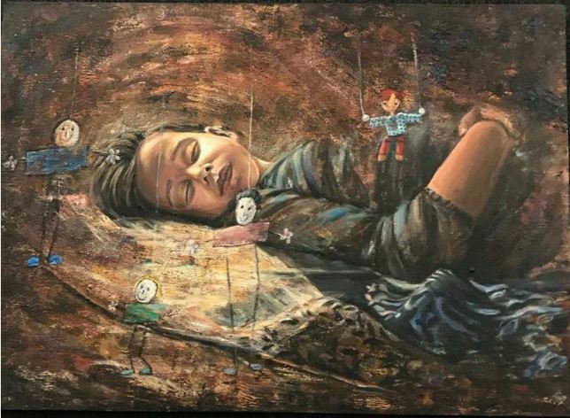 644x472 Iranian Painter Vesta Kaviani Wins Award - Vesta Painting