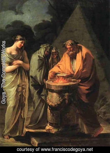 433x600 Goya - Vesta Painting