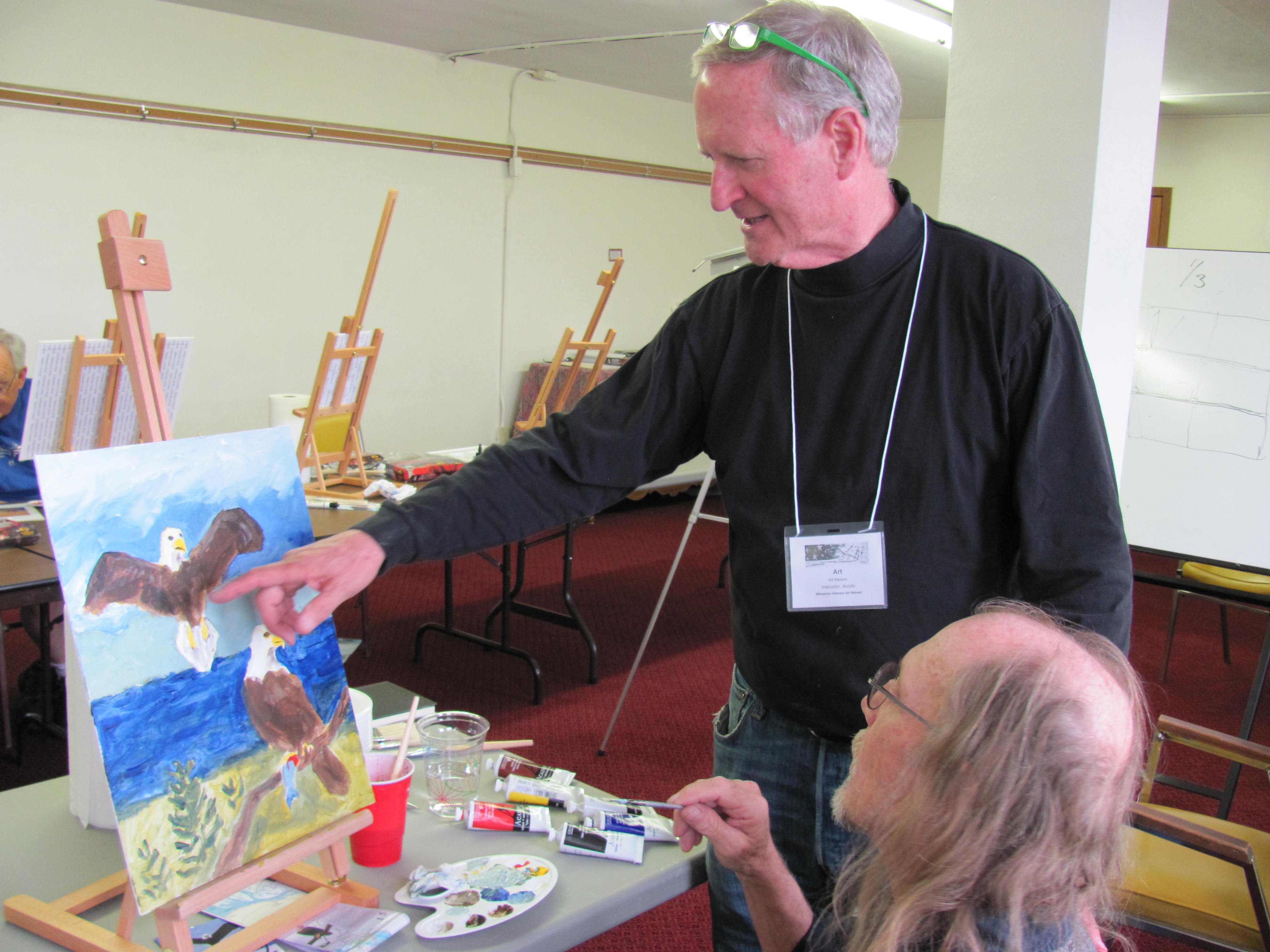 3648x2736 Minnesota Veterans Find Retreat In The Arts State Of The Arts - Veterans Painting