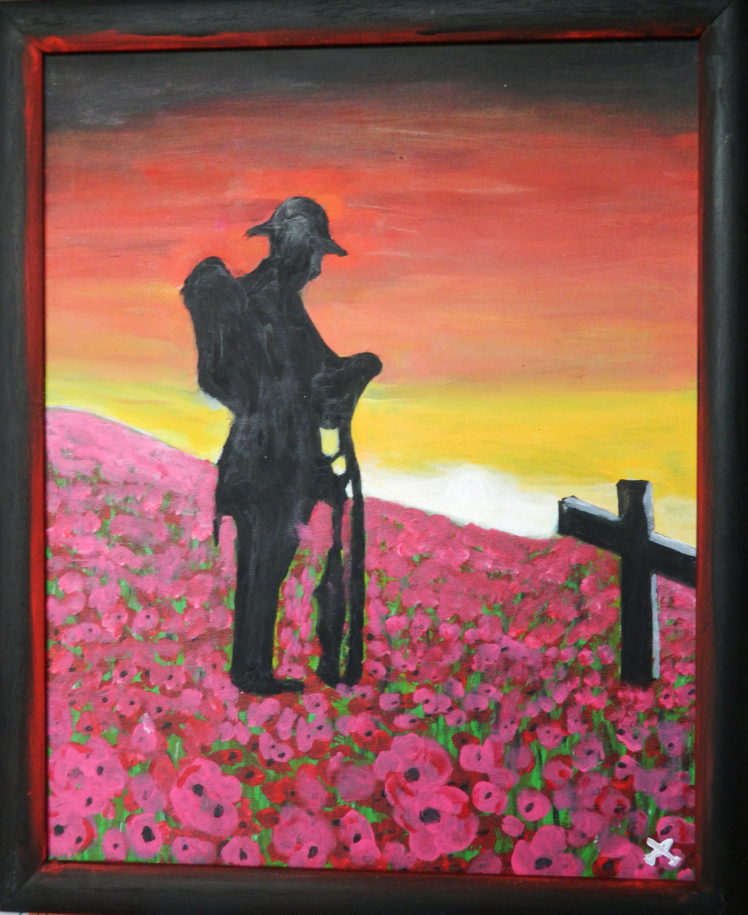 2851x3487 Painting - Veterans Painting