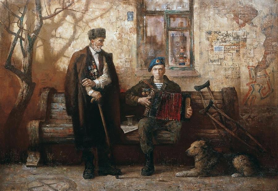 900x619 Veterans Painting These Painting By Will Be On Exhibit At Picture - Veterans Painting