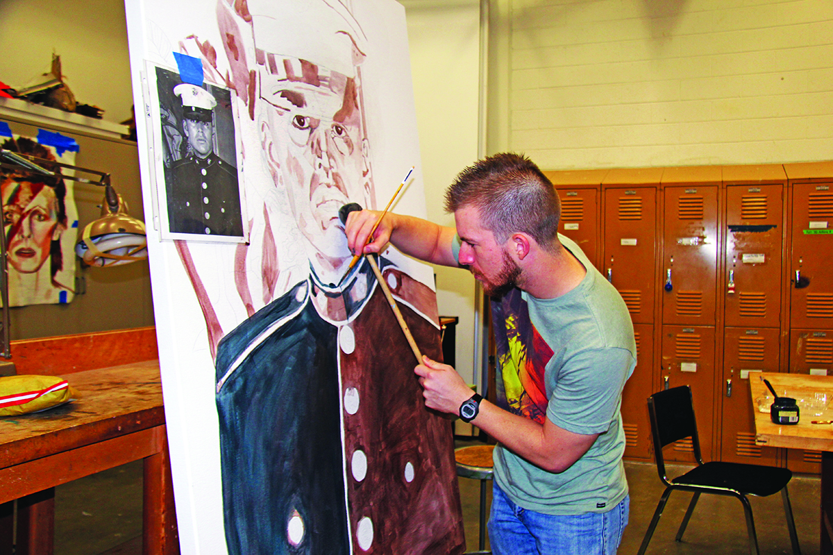 1200x800 Veterans With Mental Health Issues Find Help In Santa Ana - Veterans Painting