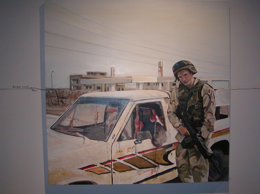 836x624 Vietnam Veterans Against The War The Veteran Road Stop Stop - Veterans Painting