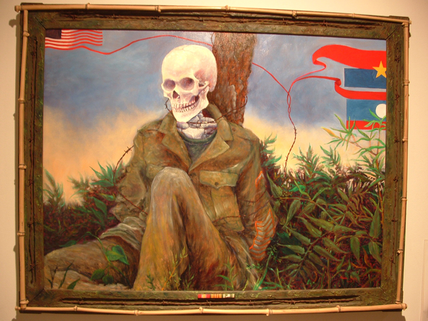 848x636 Vietnam Veterans Against The War The Veteran Waiting For Henry - Veterans Painting