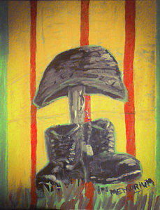 229x300 Vietnam Veterans Paintings Fine Art America - Veterans Painting