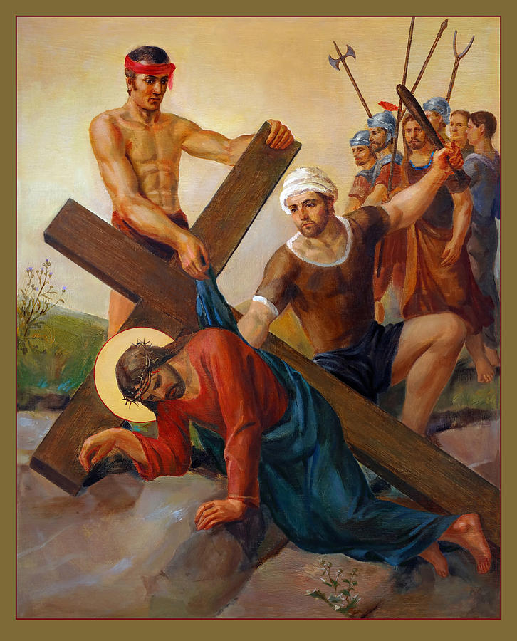 726x900 Via Dolorosa - Via Dolorosa Painting