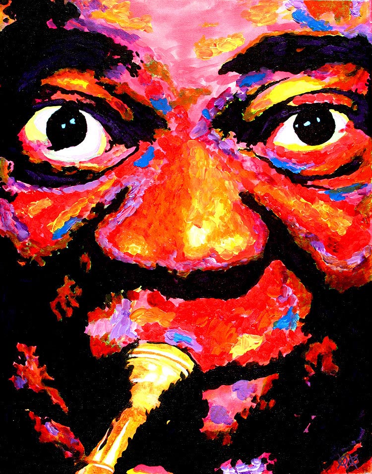 750x955 John Bramblitt, A Blind Artist Who Creates Remarkably Vibrant - Vibrant Painting