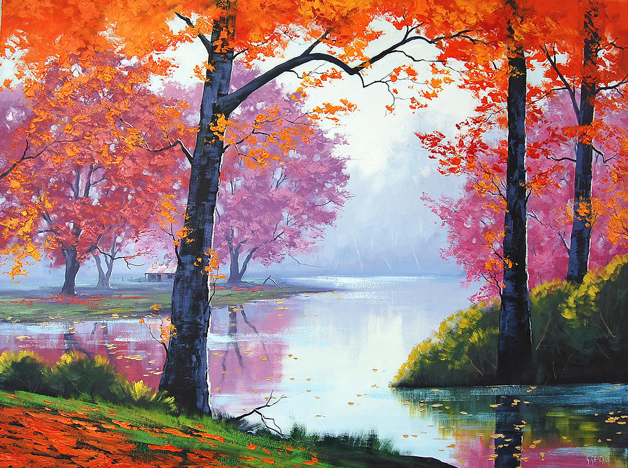 900x672 Vibrant Colours Painting By Graham Gercken - Vibrant Painting
