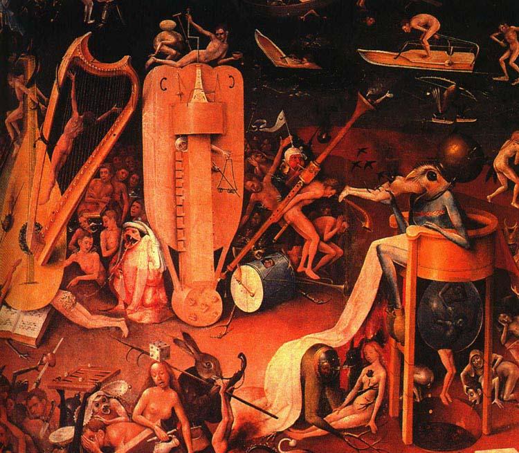 750x655 Humanity Is A Hieronymus Bosch Painting - Vice Painting