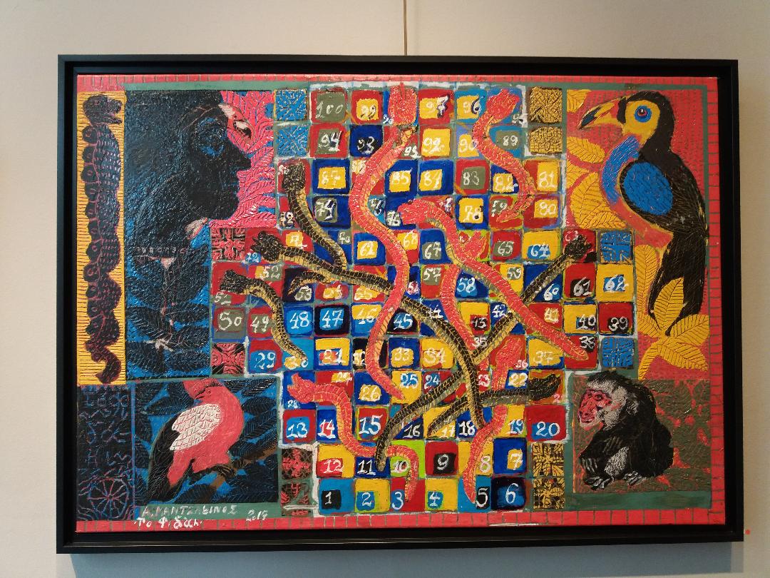 1080x810 Mantzavinos The Tribal In The Orthodox And Vice Versa Art Scene - Vice Painting