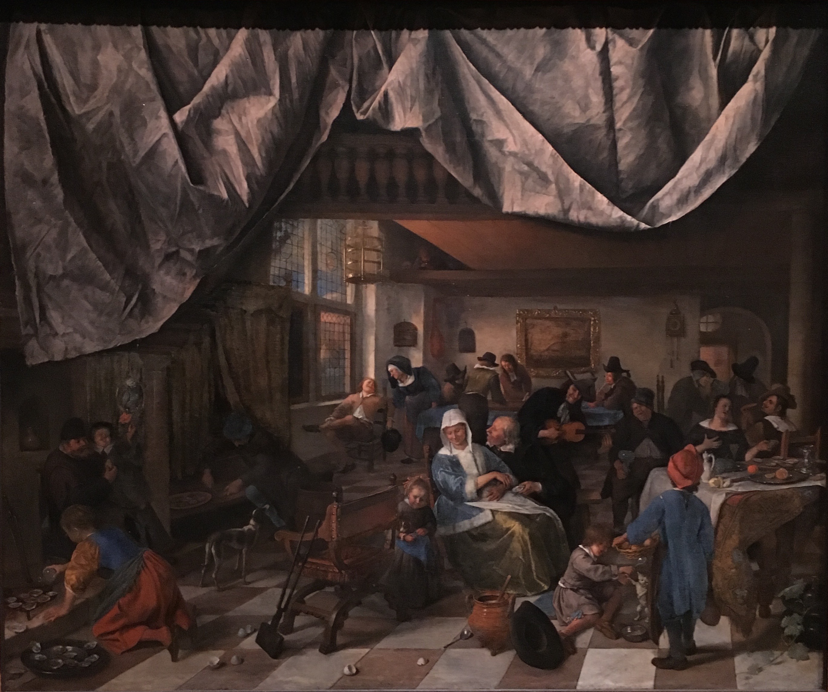 2739x2291 Vice And Virtue Dutch 17th Century Art - Vice Painting