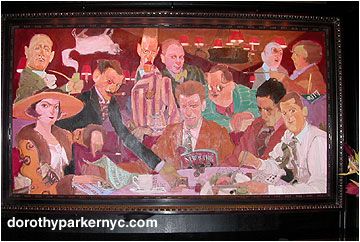 360x242 Famous Painting Of The Vicious Circle Dorothy Parker And Her - Vicious Circle Painting