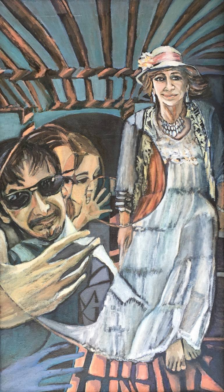 770x1348 Saatchi Art Vicious Circle Painting By Monika Malgorzata Gabrys - Vicious Circle Painting