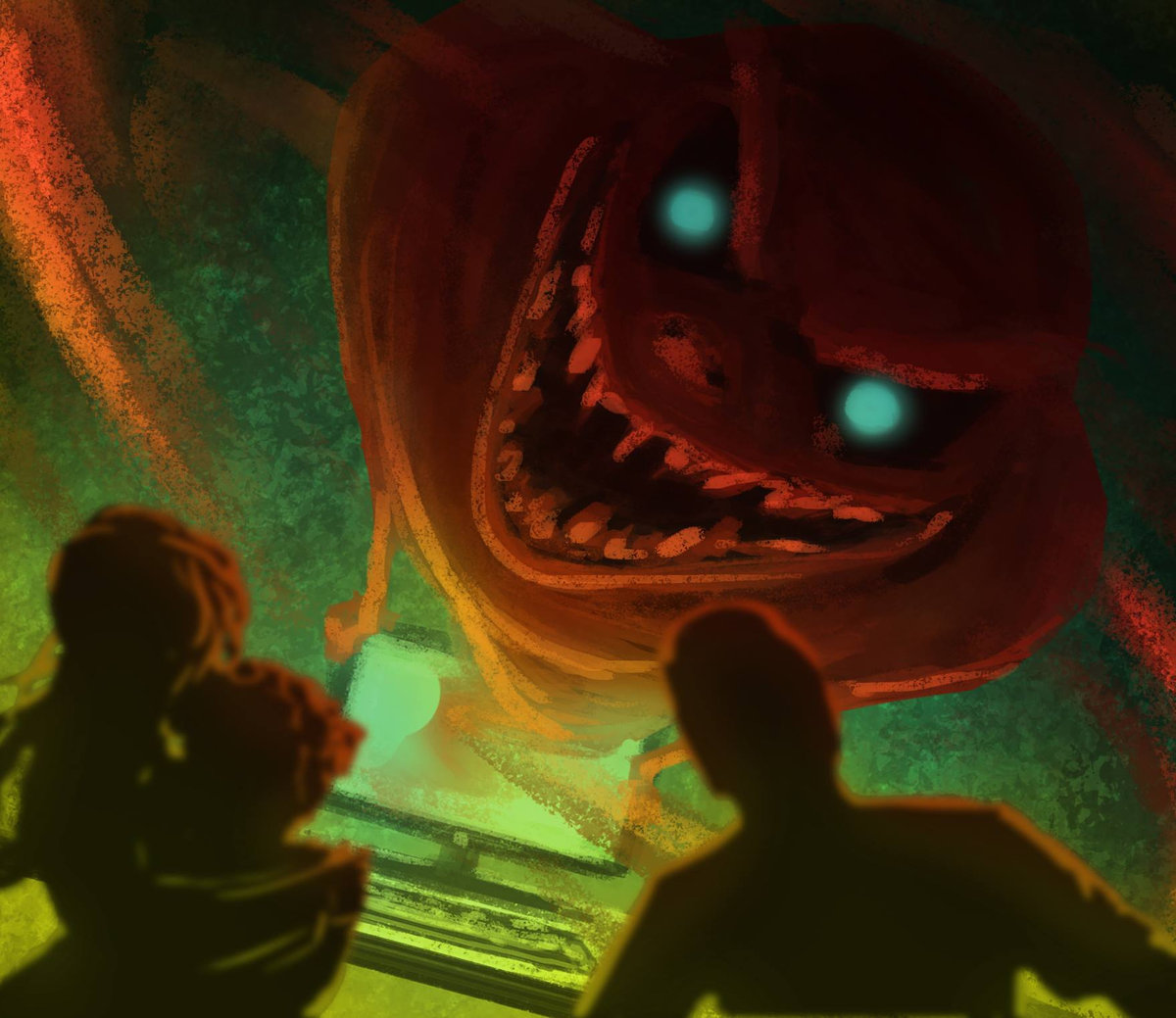 1200x1039 Vicious Circle Edge Of Reality - Vicious Circle Painting