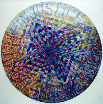 350x352 Vicious Circle Painting - Vicious Circle Painting