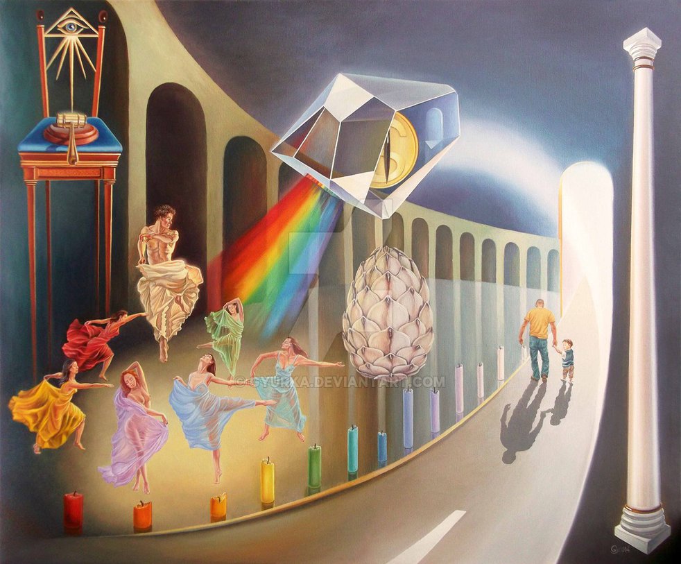 982x813 Vicious Circle By Gyurka - Vicious Circle Painting