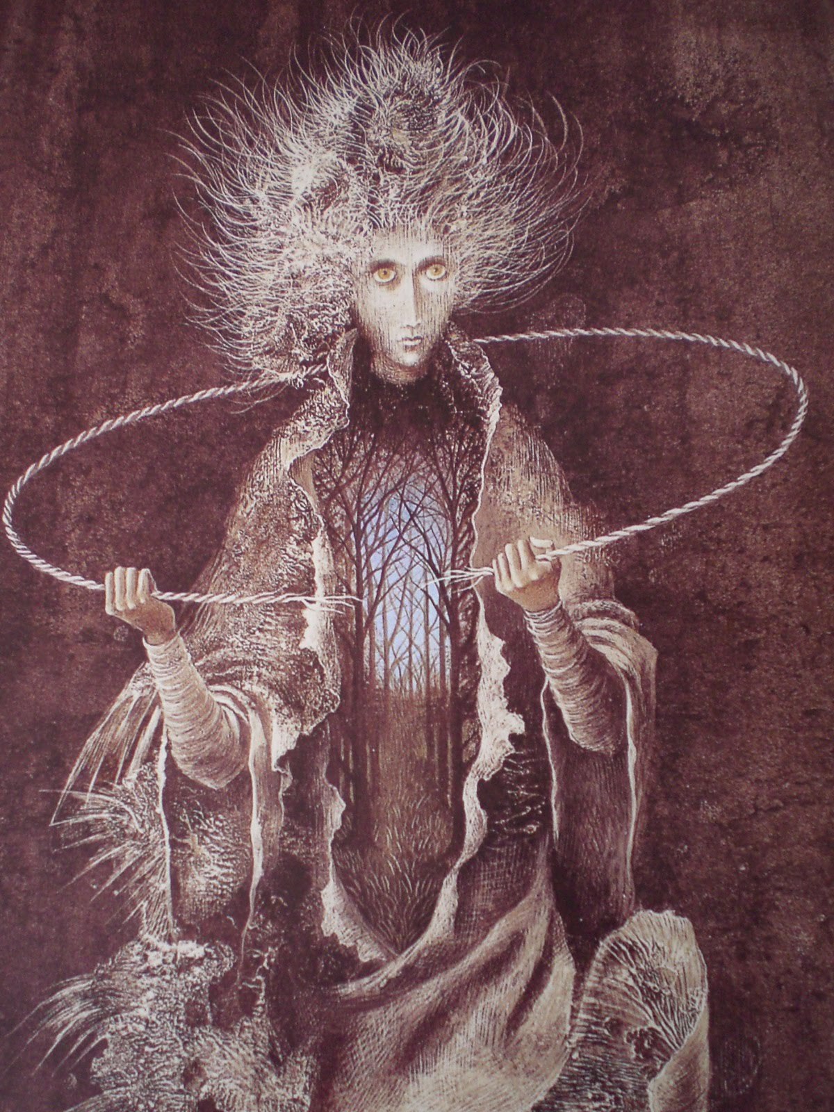 1200x1600 One Surrealist A Day, Breaking The Vicious Circle By Remedios Varo, - Vicious Circle Painting