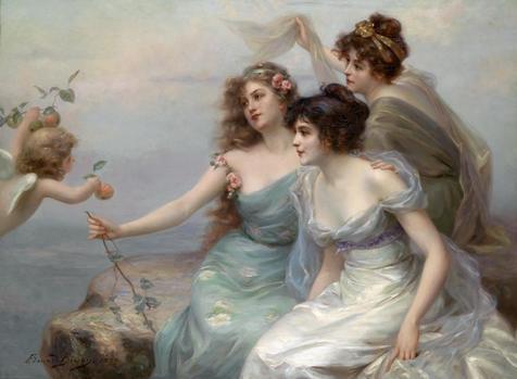 476x349 Free Shopping 2014 New Western Painting Large European Oil - Victorian Angel Painting