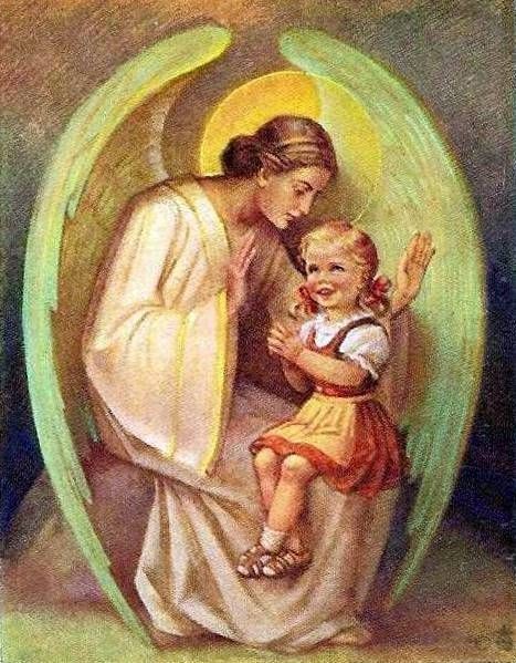 467x599 Pin By Angels And Elementals On Archangels And Angels - Victorian Angel Painting