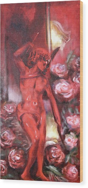 290x618 Victorian Angel Painting By Thomas J Nixon - Victorian Angel Painting