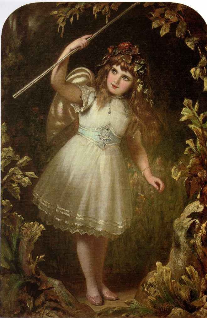 660x1013 Bumble Button Romantic Victorian 19th Century Paintings - Victorian Child Painting