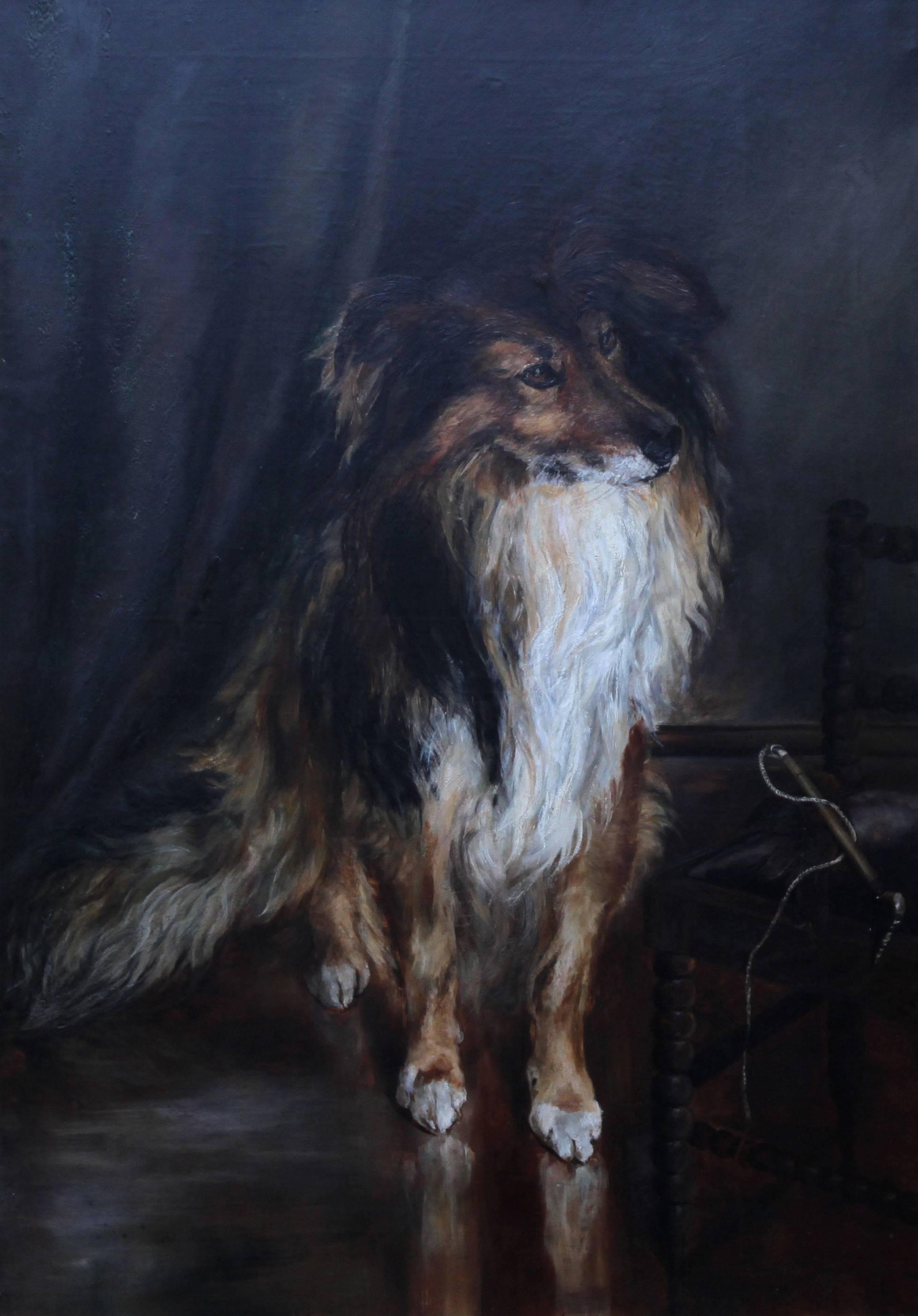 1960x2808 Kathleen Olander - Victorian Dog Painting