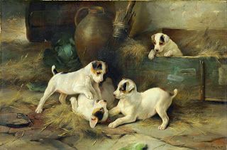 320x212 Victorian British Painting Dog Paintings - Victorian Dog Painting