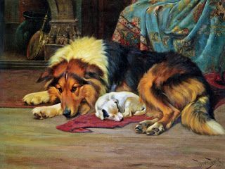 320x240 Victorian British Painting Dog Paintings Art Stuff - Victorian Dog Painting