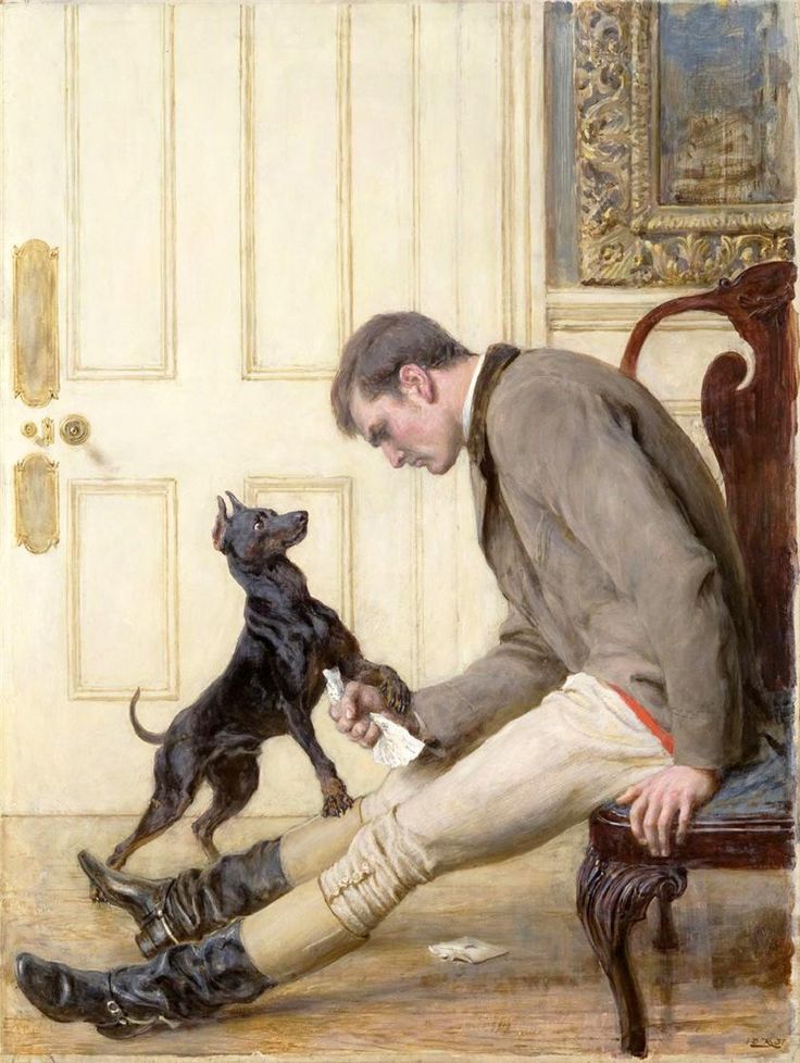 736x978 58 Best Dog Art Images On Animales, Dog Art And Dogs - Victorian Dog Painting