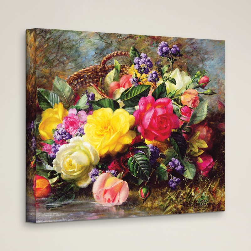 800x800 Charlton Home - Victorian Garden Painting