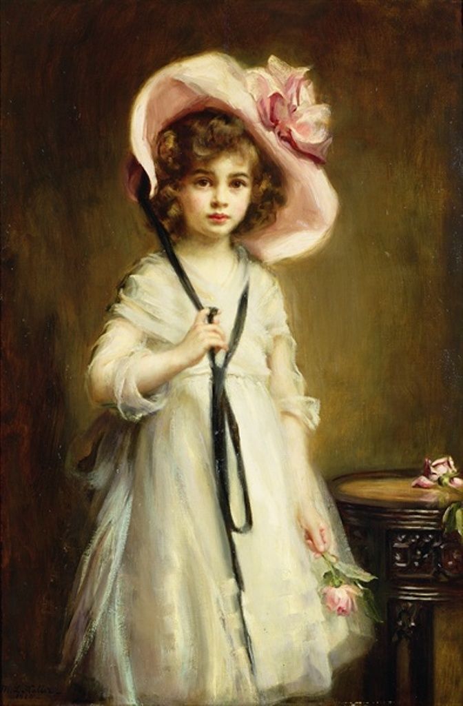 672x1024 81 Best Victorian Style Paintings Of Children Images - Victorian Girl Painting
