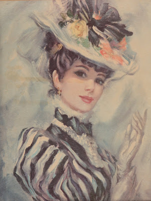 301x400 Kim's Art By The Sea Victorian Ladies - Victorian Lady Painting