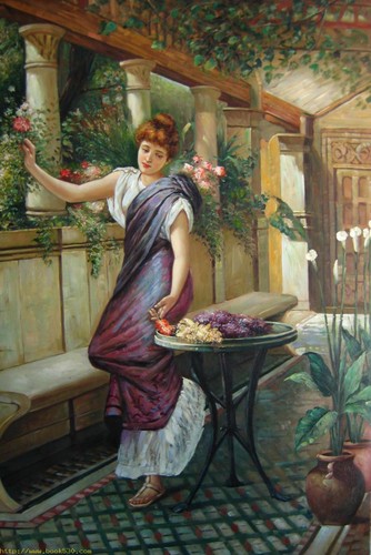 334x500 Vintage Images Victorian Lady Painting Hd Wallpaper And Background - Victorian Lady Painting