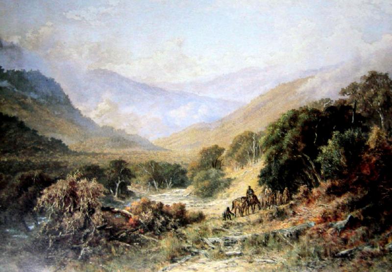 800x555 Paintings - Victorian Landscape Painting