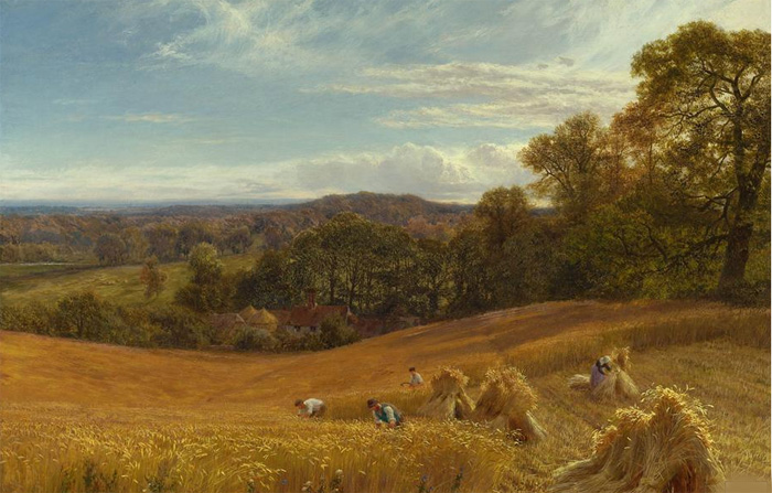 700x447 The Heart Of Surrey, 1891 - Victorian Landscape Painting