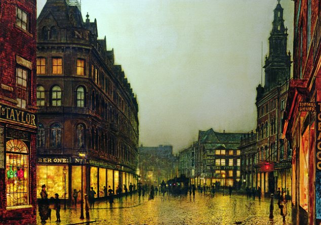634x445 John Atkinson Grimshaw Victorian Artist Who Mastered - Victorian London Painting