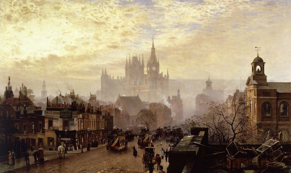 1010x600 John O'Connor (Painter) - Victorian London Painting