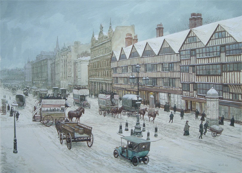 810x578 Victorian London By Voitv - Victorian London Painting