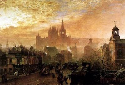 400x274 Peter Pan - Victorian London Painting